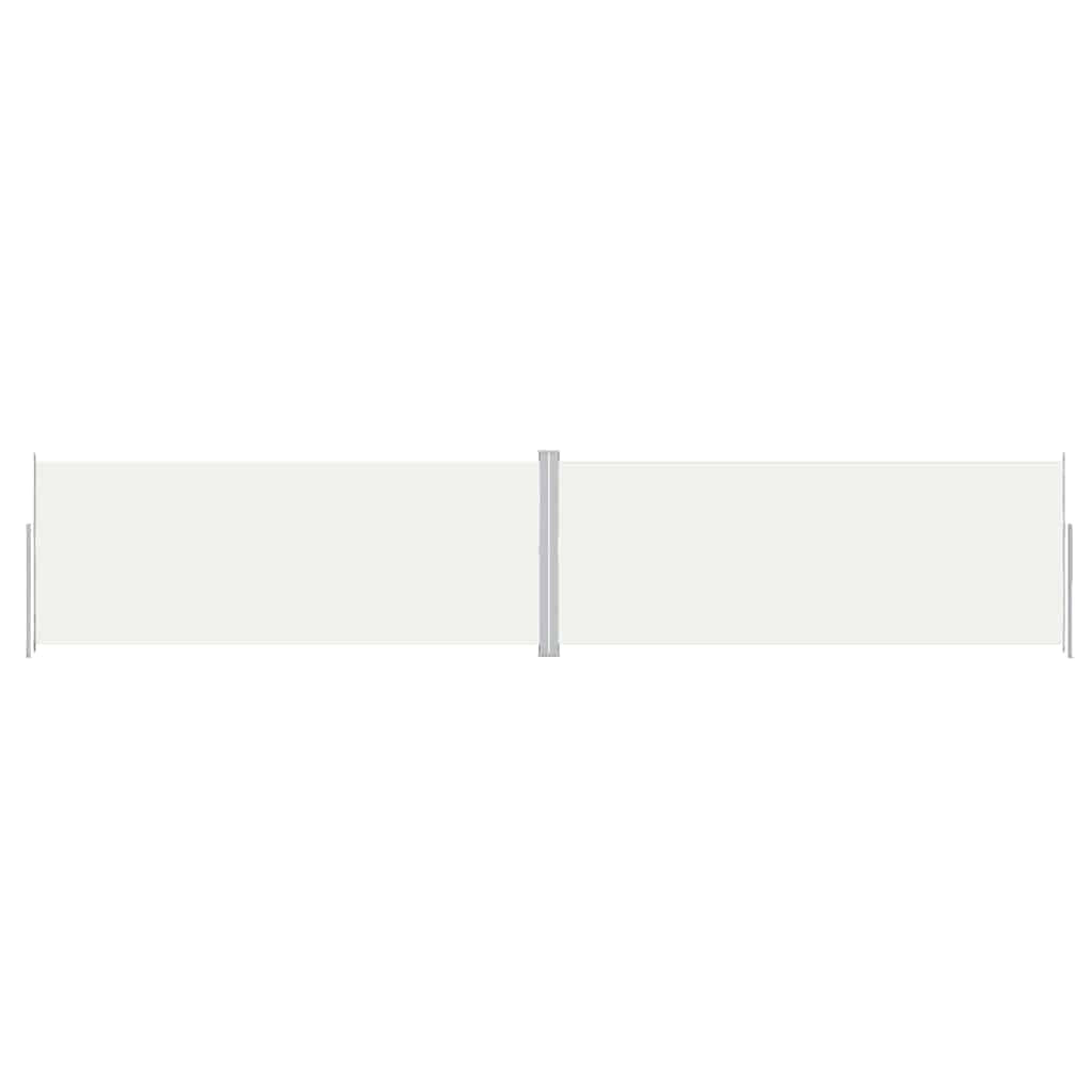 Vidaxl Toldo Lateral Retráctil Crema 200x1000 Cm_0