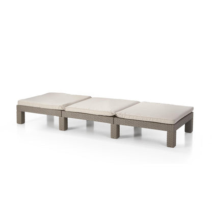 TUMBONA DAYTONA DELUXE 195 x 65 x 25 cm - Varios colores Marrón
