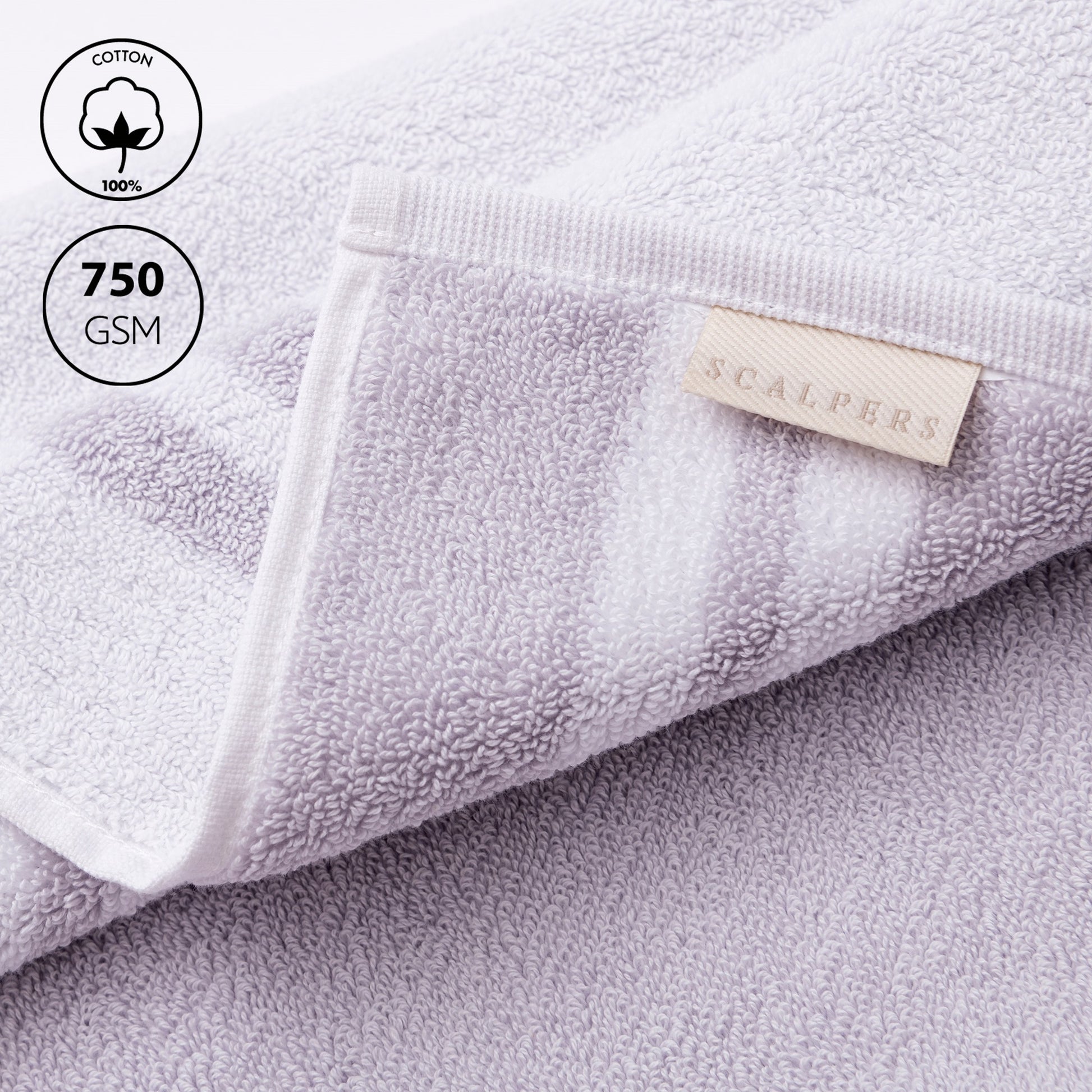 Alfombrilla De Baño 50x80cm En Algodón Blanco Con Rayas Scalpers Home_2