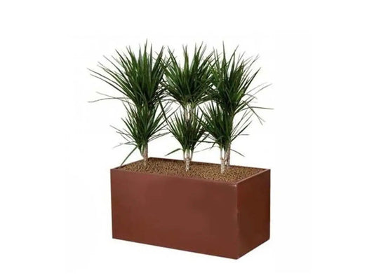 Jardinera Gran Formato Acero Corten / Rectangular | 150x75x50(h) Cm_0