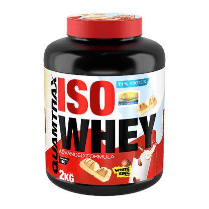 Isowhey - 2kg - Crema Blanca De Avellanas Tostadas - Proteína De Aislado De Suero Isolate - Quamtrax_0