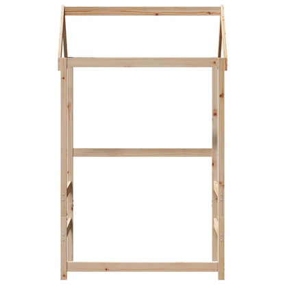 Techo De Cama Infantil Madera Maciza Pino 118x70x176,5 Cm_3