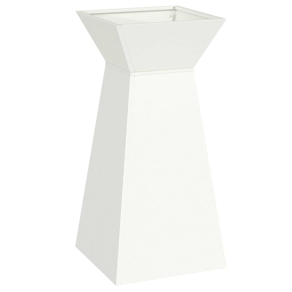 Maceta Pilar 2 Uds. Blanco 35 X 35 X 73 Cm_4