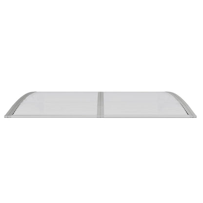 Marquesina De Puerta Policarbonato Gris 150x100 Cm_3