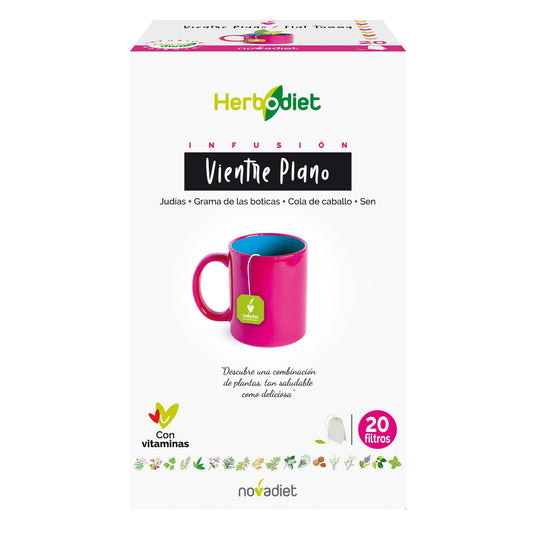 Herbodiet Vientre Plano Novadiet, 20 bolsitas