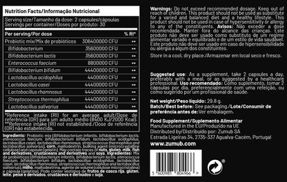 Zumub Probiotic 60 Capsules