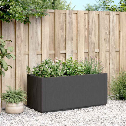 Jardinera Pp Gris Oscuro 80x36x35 Cm_2
