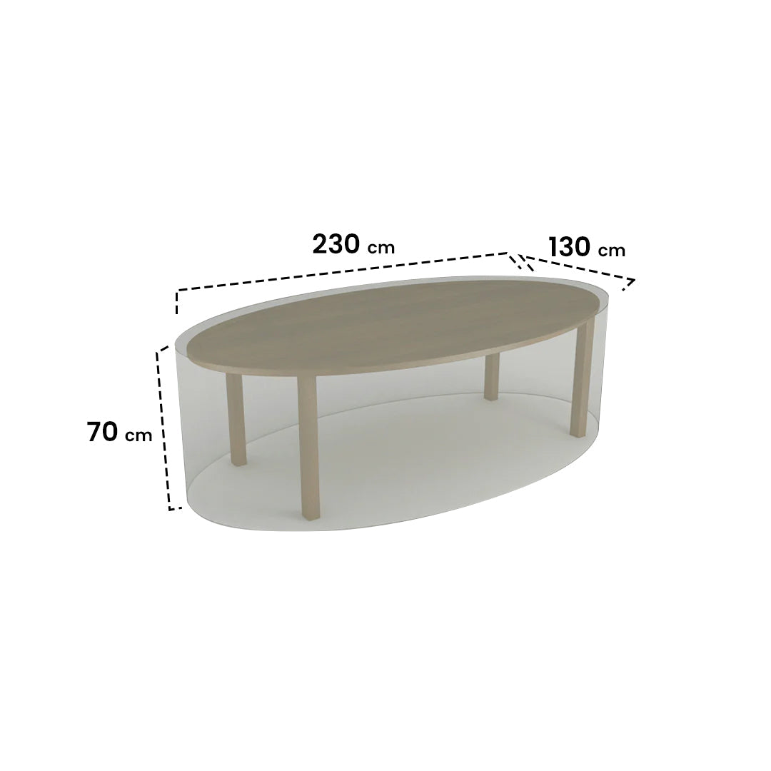 Funda Protectora Mesa Ovalada 230x130x70 Cm Nortene_1