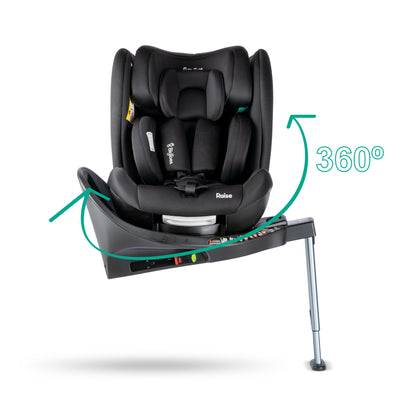 Silla De Coche Para Bebé Bigtoes Raise I-size 40-150 Cm Black Diamond_4