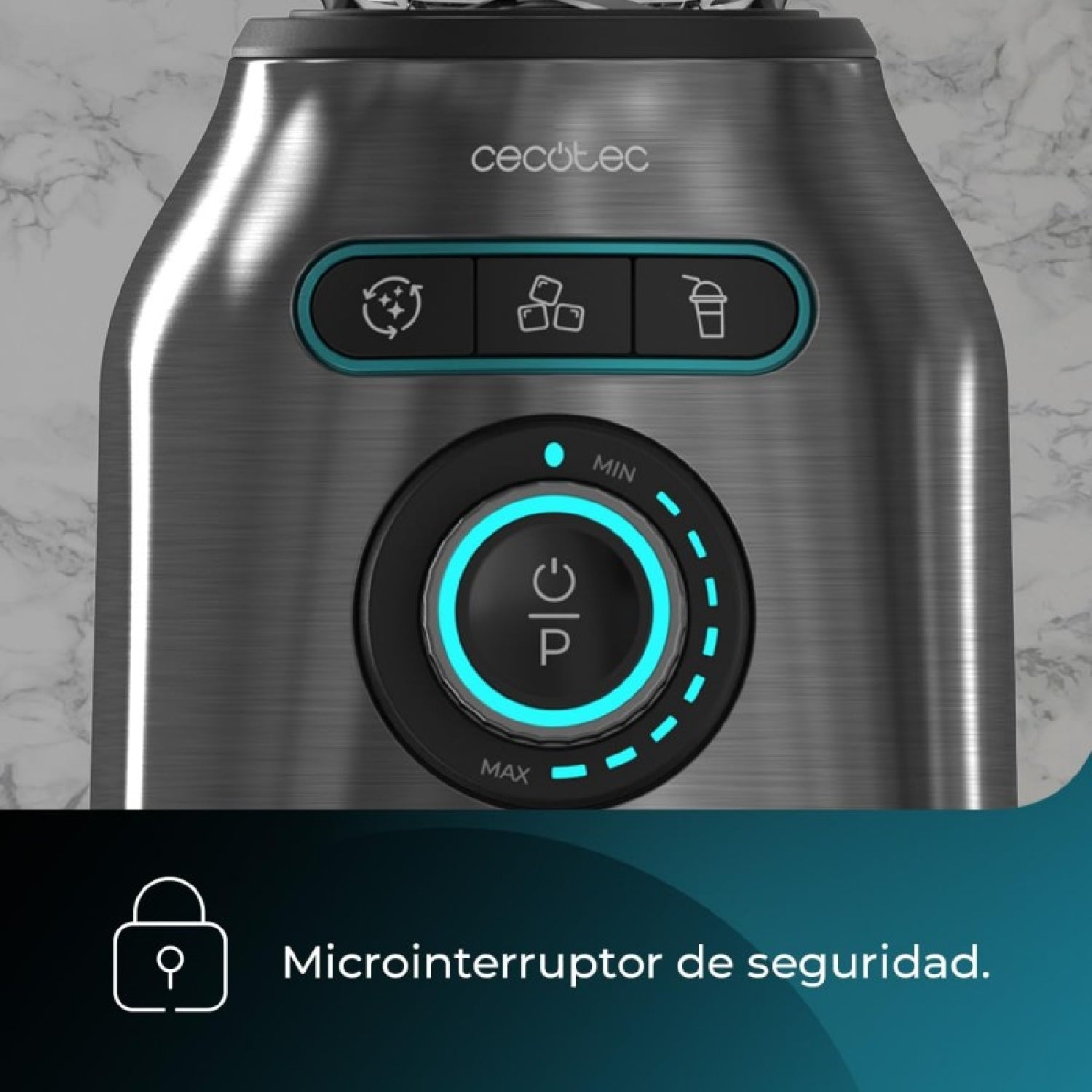 Cecotec Batidora De Vaso Power Black Titanium 2200max Smooth_4