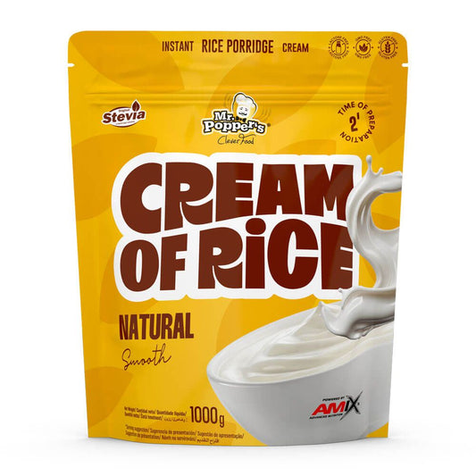 Cream Of Rice (crema De Arroz) - 1kg - Natural - Harina De Arroz - Amix Nutrition_0