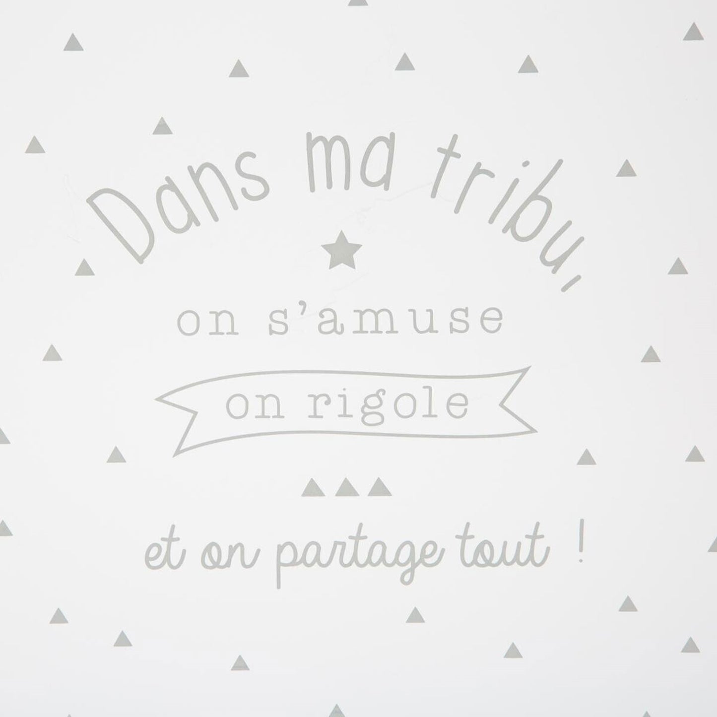 Well Home Baúl Infantil Para Juguetes En Color Blanco Y Gris 58 X 37,5 X 38cm