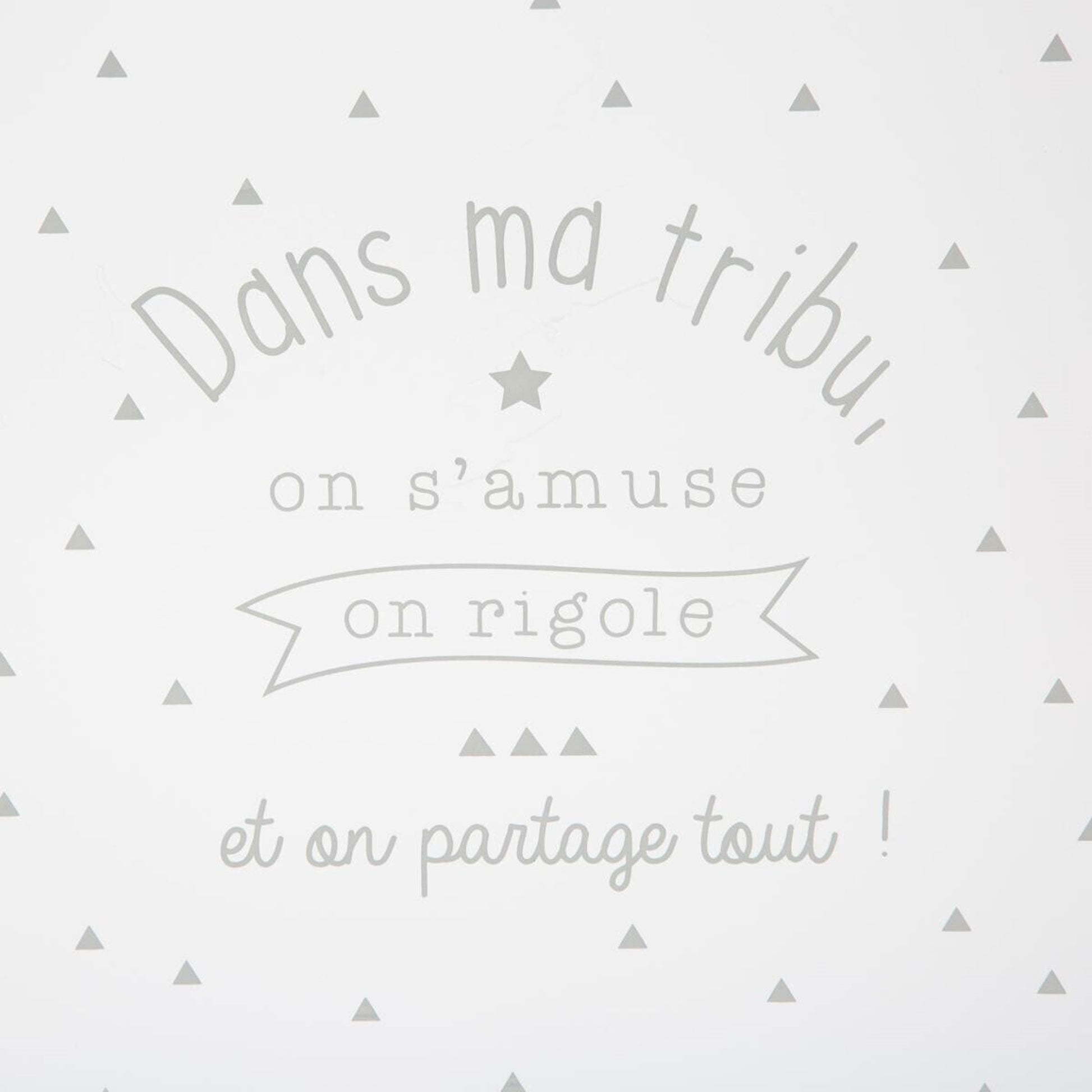 Well Home Baúl Infantil Para Juguetes En Color Blanco Y Gris 58 X 37,5 X 38cm