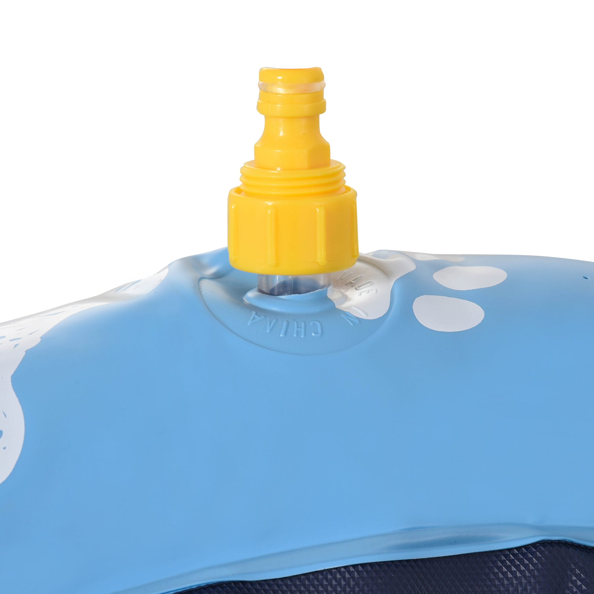 Pawhut Splash Pad Aspersor De Juegos De Agua 150cm Para Mascotas Jardín Patio_4