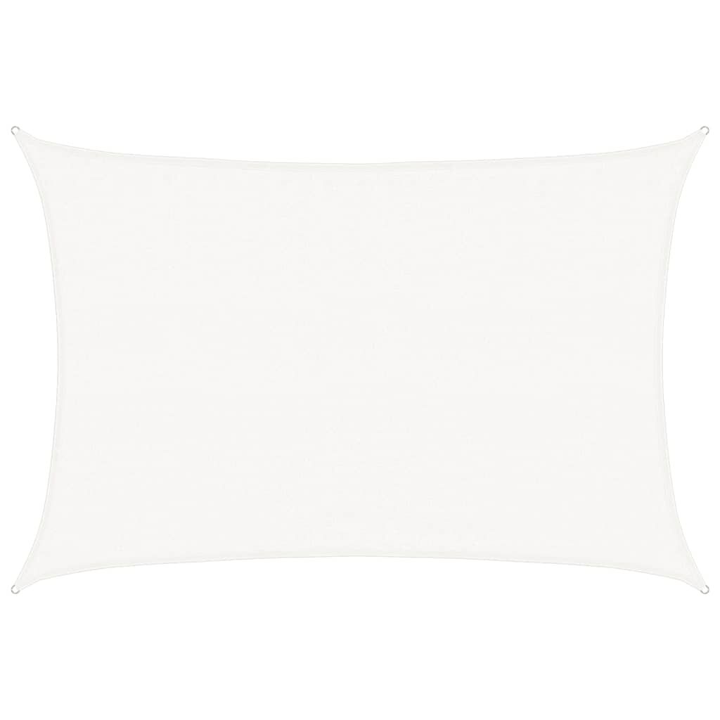 Vidaxl Toldo De Vela Blanco Hdpe 160 G/m² 3,5x4,5 M_0