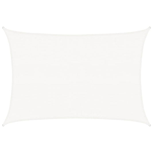 Vidaxl Toldo De Vela Blanco Hdpe 160 G/m² 3,5x4,5 M_0