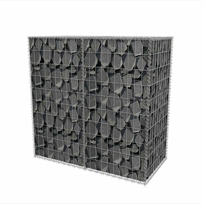 Cesta De Muro De Gaviones Acero Galvanizado 100x50x100 Cm / Vetonek_1