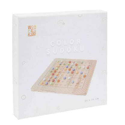 Well Home - Juego Sudoku En Madera Con Bolsa De Algodón_2