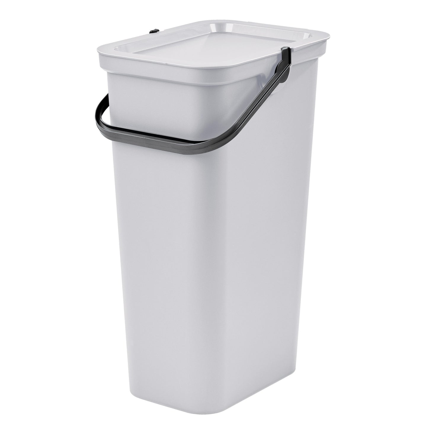 Set De 3 Papeleras moda 40l Blanco Con Asa_2