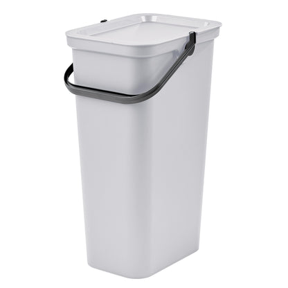 Set De 3 Papeleras moda 40l Blanco Con Asa_2