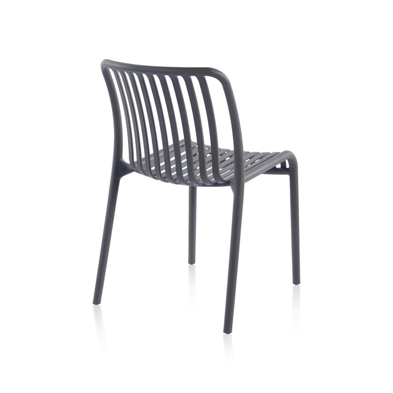 Pack 4 Sillas De Exterior Jamie Polipropileno, Gris, 58 X 80 X 46_3
