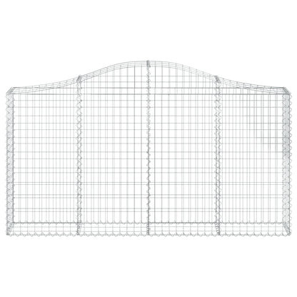 Cestas Gaviones 20 Uds Forma De Arco Hierro 200x30x100/120 Cm_3