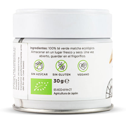 Té Matcha Ceremonial 100% ecológico Matcha & CO 30 g