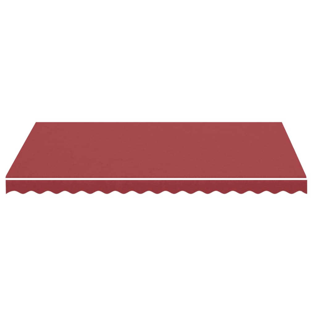 Tela De Repuesto Para Toldo Rojo Burdeos 3,5x2,5 M Poliéster_2