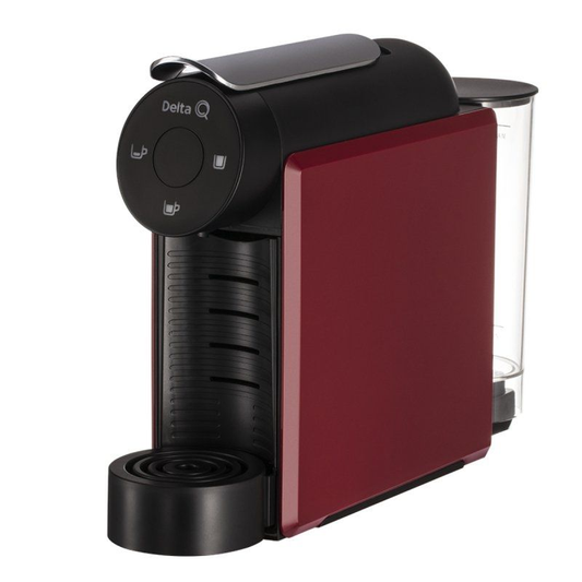 Cafetera De Cápsulas Delta Mini Qool Roja_0