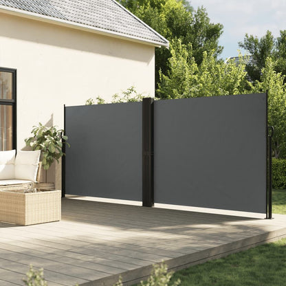Vidaxl Toldo Lateral Retráctil Antracita 180x1200 Cm_1