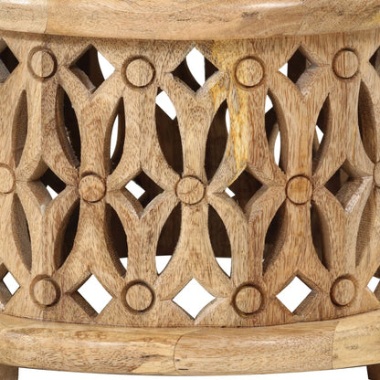 Juego De Mesas De Centro 2 Piezas Madera Maciza De Mango_4