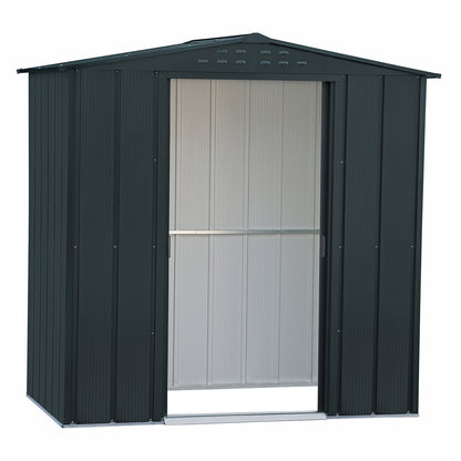 Caseta Jardín Top Atenea 6×4 Metal Gris Antracita_1