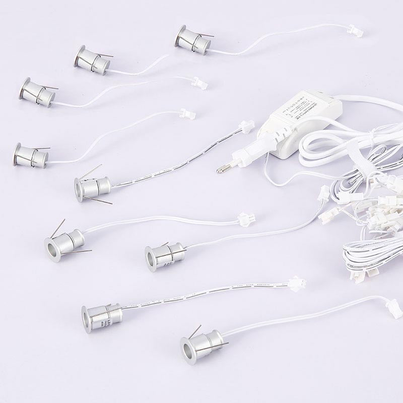 Pack 9 X Foco Led Volta Mini, 9x1w, Regulable Triac, Blanco Neutro, Regulable_2