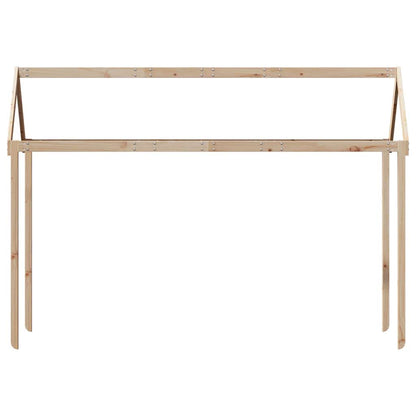 Techo De Cama Infantil Madera Maciza Pino 217x95,5x159 Cm_3