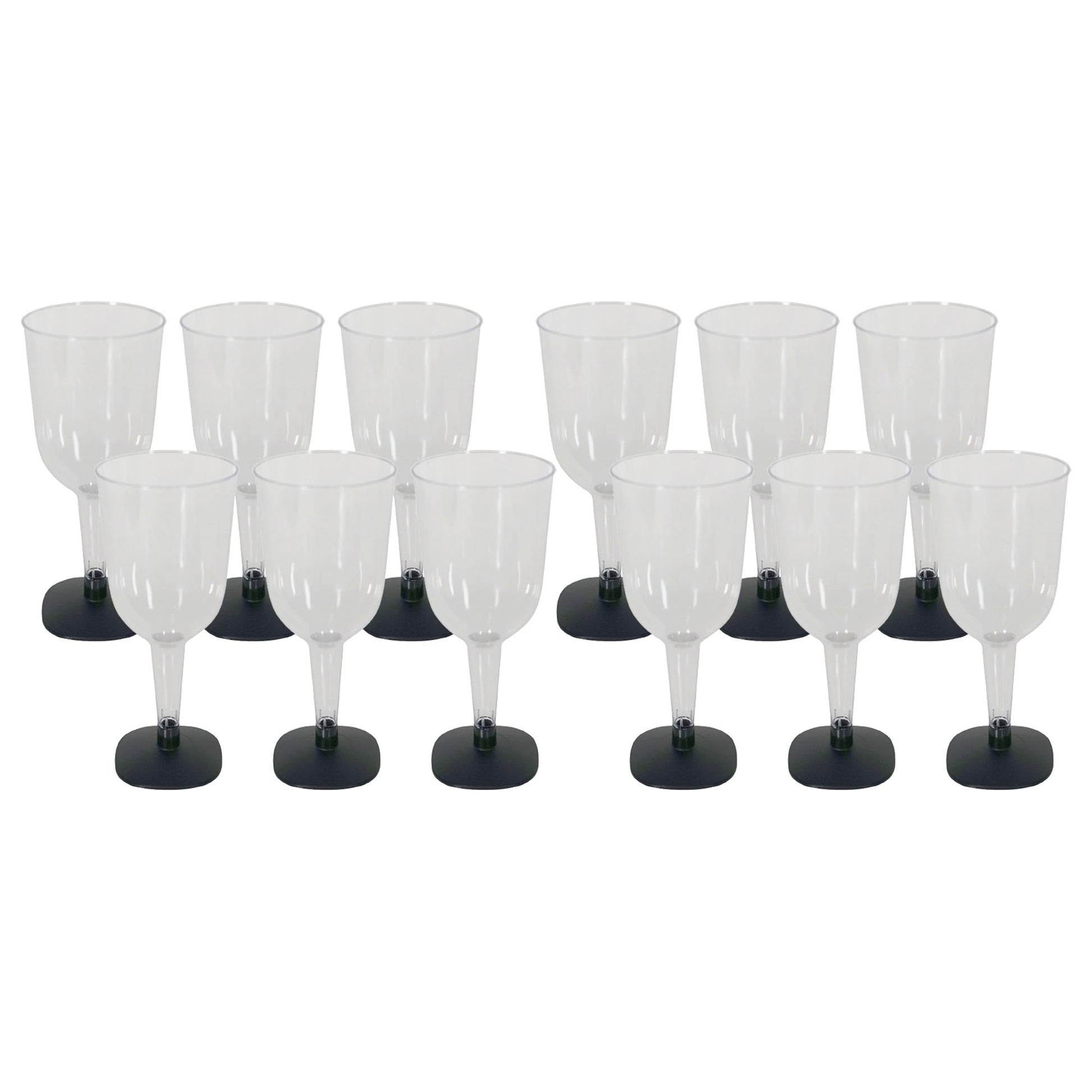 Pack De 12 Copas Vino Reutilizable 200ml_0