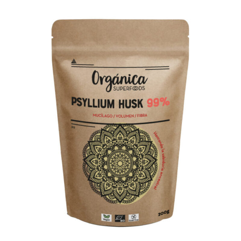 Psyllium Husk Raw Sin Gluten Bio 200g_0