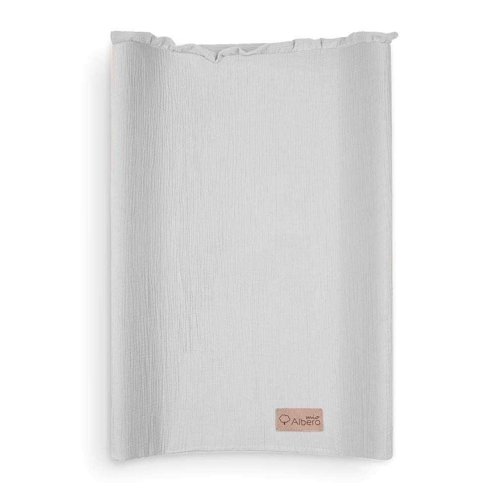 Funda De Cambiador Muselia Algodón 100% Cotton Color Gris