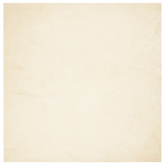 Vidaxl Alfombra De Pelo Corto Suave Lavable Huarte Crema 240x240 Cm_0