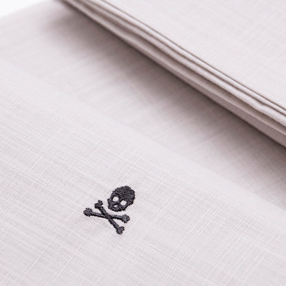 Set Sábanas Gris (encimera 270x280cm + 2 Fundas De Almohada  50x105cm) 100% Algodón Scalpers Home