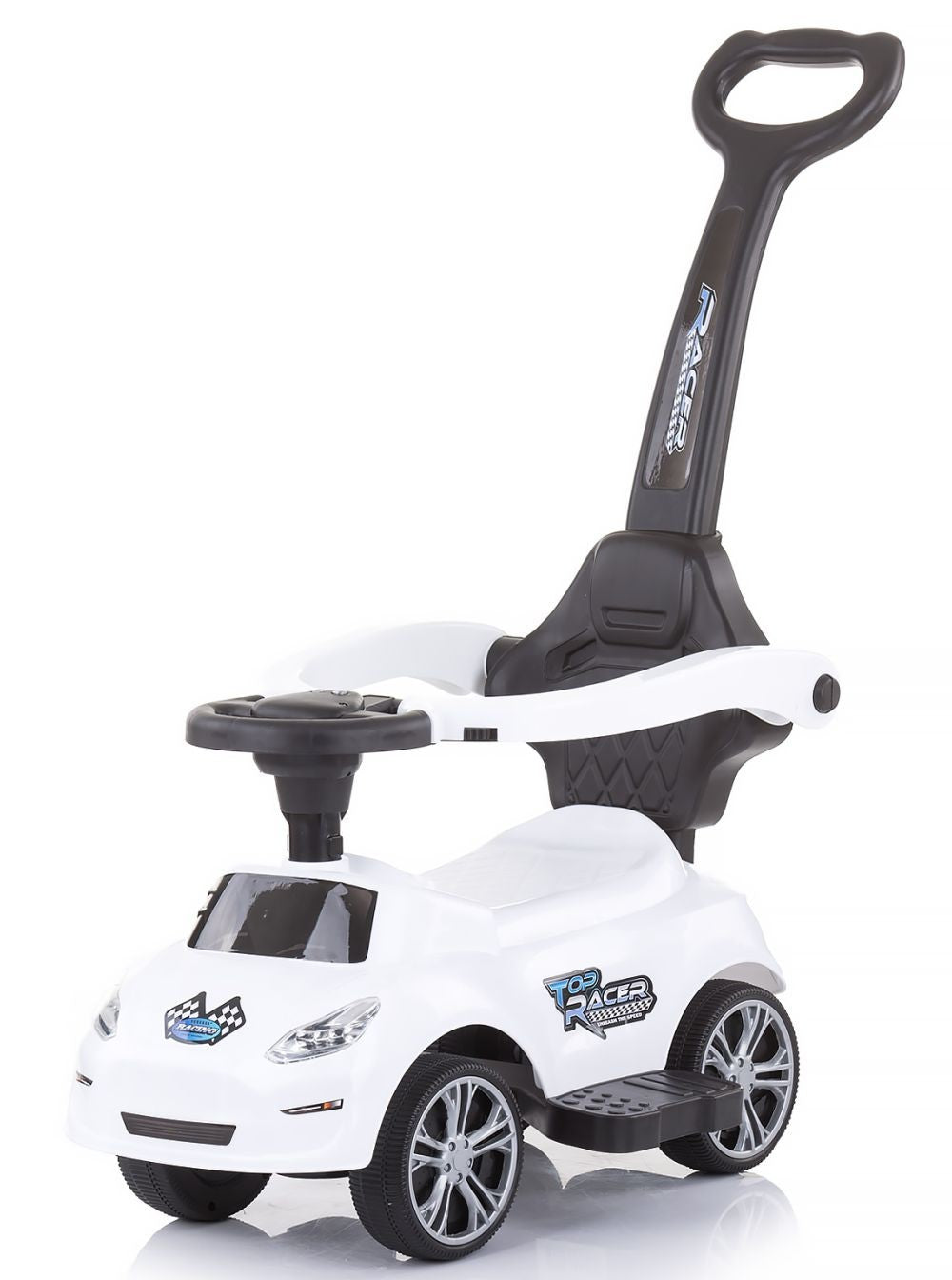 Correpasillos Con Mango Parental Extraíble Turbo White_0