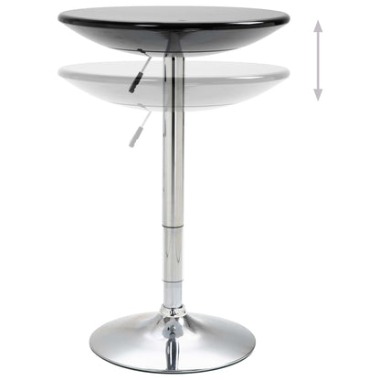 Mesa Alta De Cocina Abs Negro Ø60 Cm_0