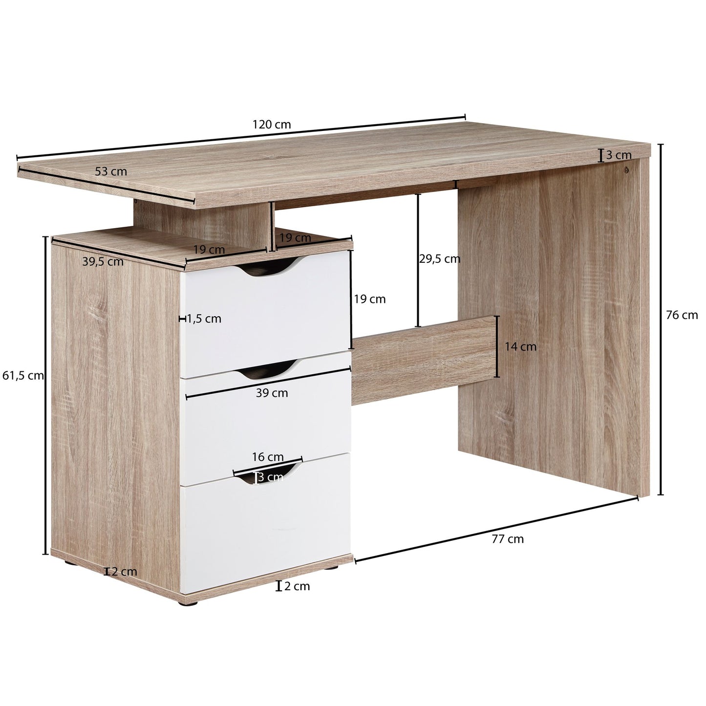Escritorio Moderno Y Estilizado Modelo Wl1.795_3