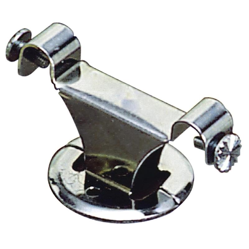 Soporte Barra 12 Mm.ø Cromo Techo Doble_0