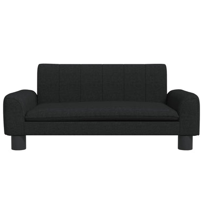 Cama Para Perros De Tela Negra 70x45x30 Cm / Vetonek_4