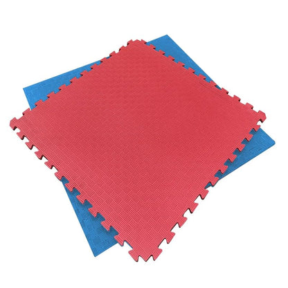 Artatami® Tatami Puzzle 1x1x25 Mm Rojo - Azul Pack Ahorro【2 Unidades】gimnasios - Fitness - Pilates - Yoga_0
