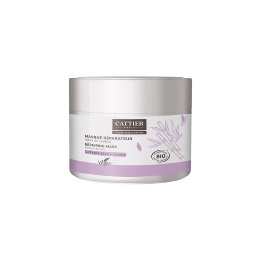 Mascarilla reparadora BIO bambú y cupuazú cabello seco Cattier, 200 ml