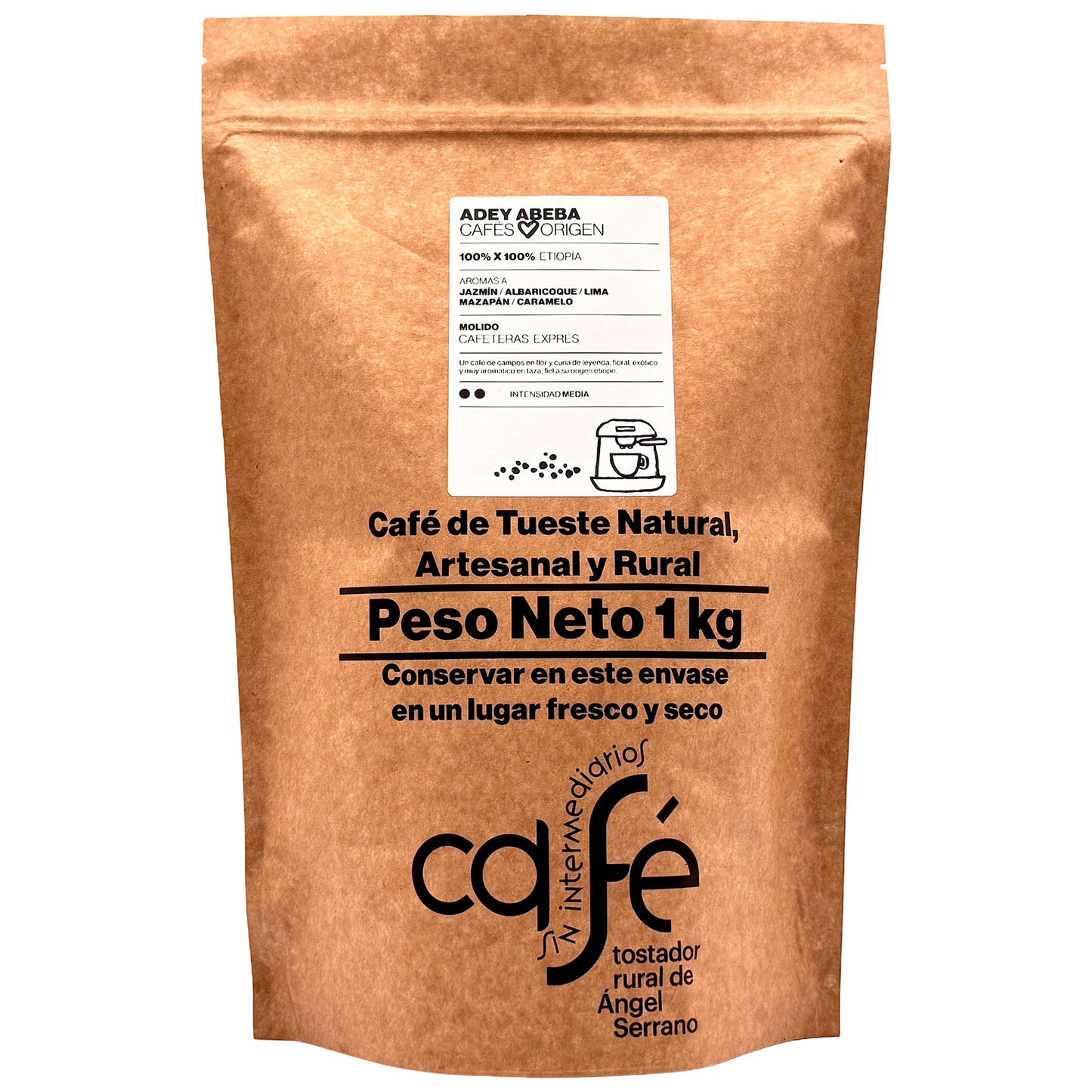 Cafe Sin Intermediarios Café Etiopía Adey Molido Espresso 1 Kg_0