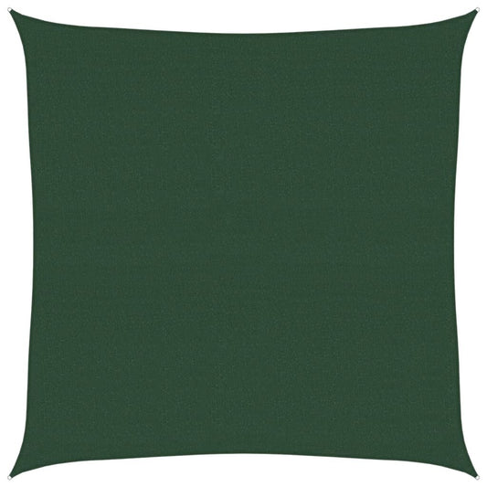 Vidaxl Toldo De Vela Verde Oscuro Hdpe 160 G/m² 4,5x4,5 M_0