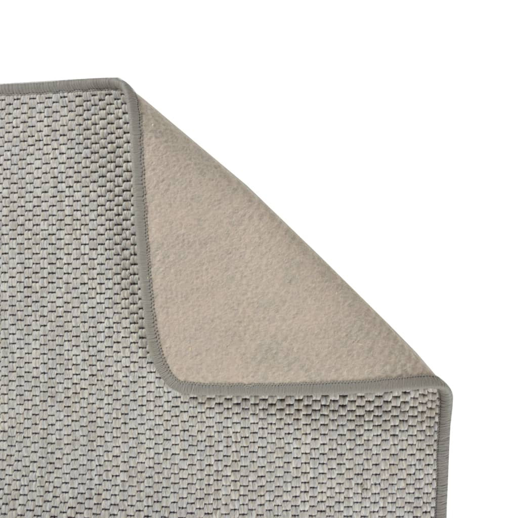 Vidaxl Alfombra De Pasillo Con Aspecto De Sisal Gris Taupe 50x250 Cm_3