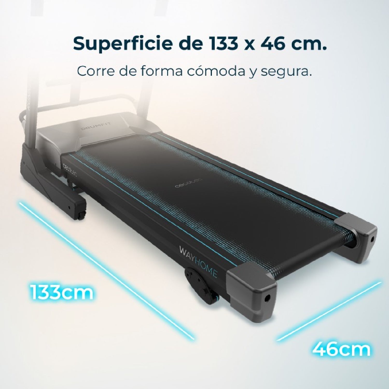 Cecotec Cinta De Correr Drumfit Wayhome 1800 Runner Sprint_4